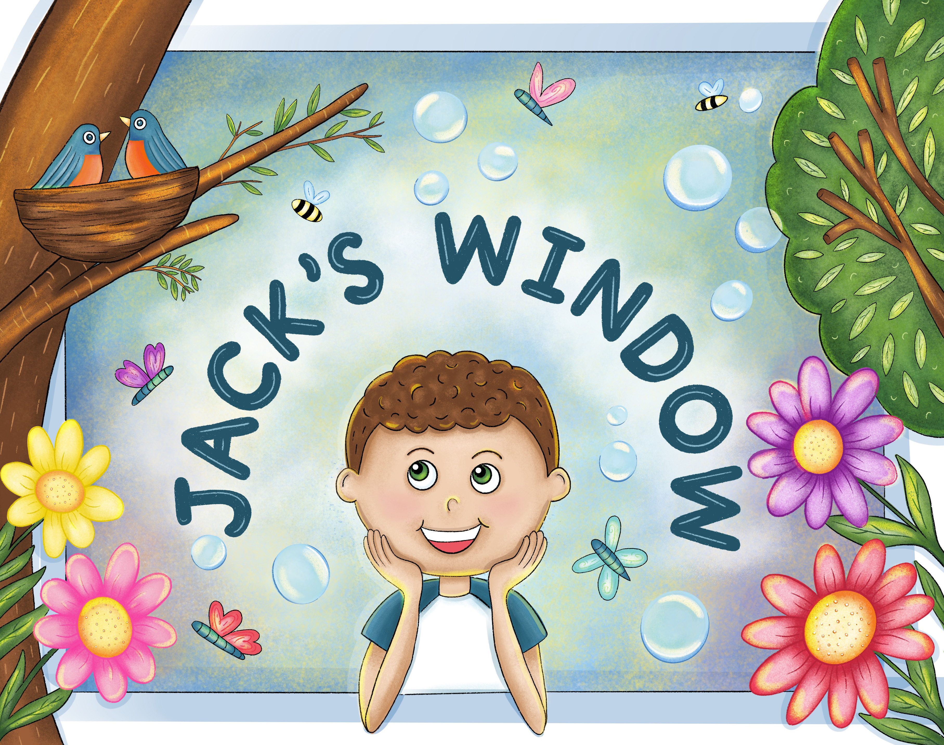 Jack's Window book cover - Written by Nancy Coury, Illustrated by Taylor Lombardi