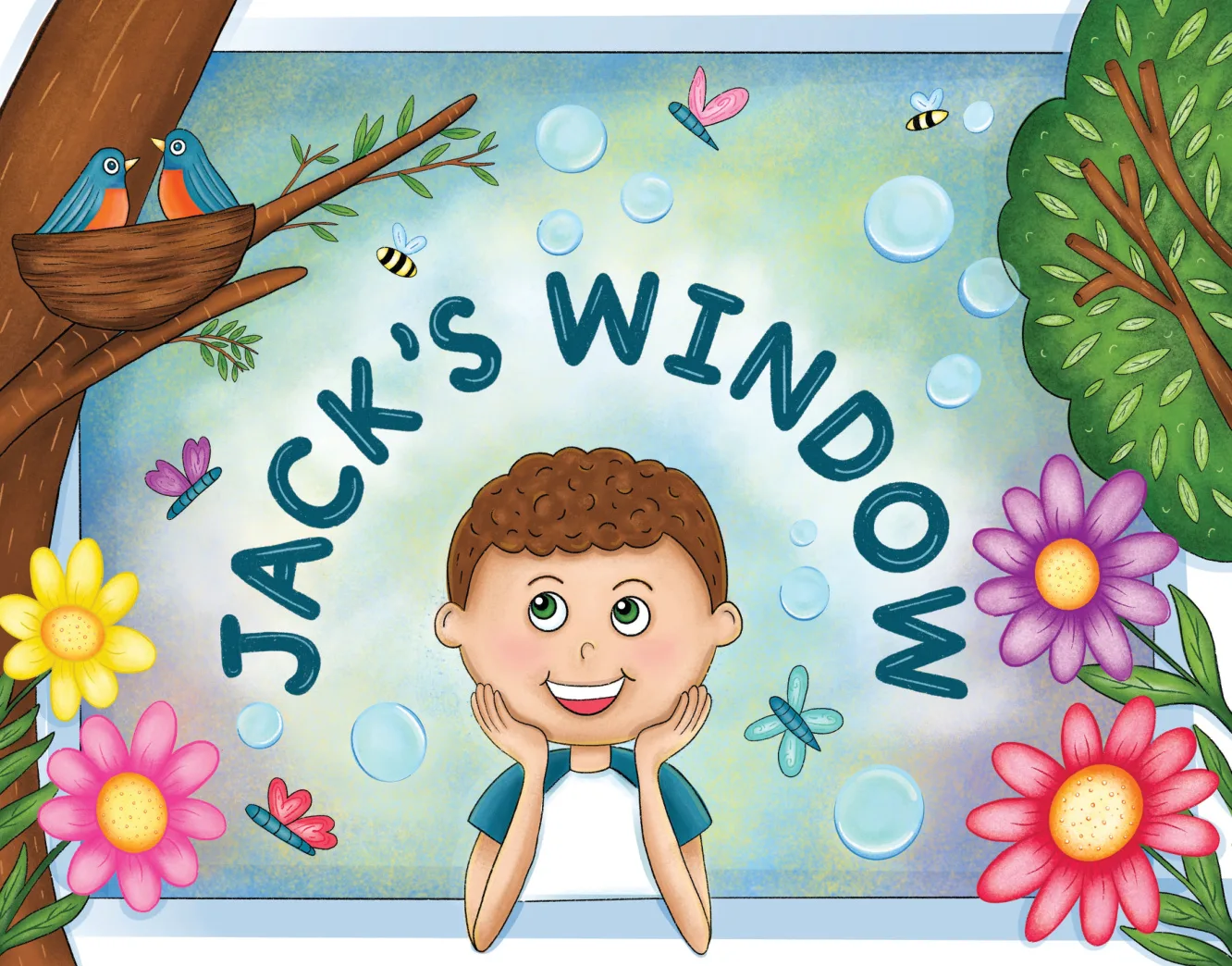 Jack's Window book cover - Written by Nancy Coury, Illustrated by Taylor Lombardi