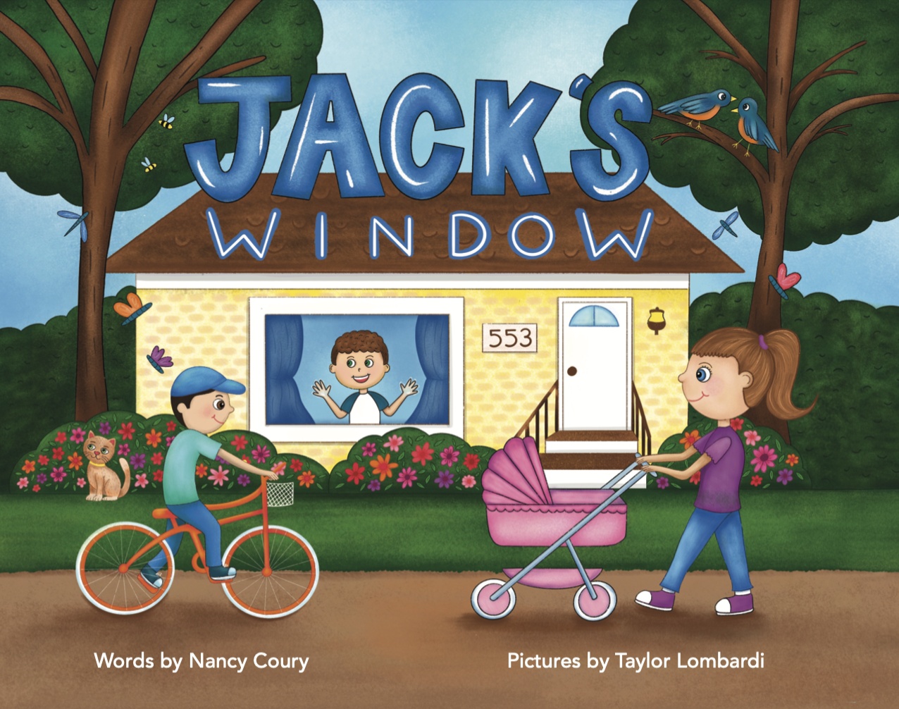 Jack's Window - Jack looking out his window - Illustrated by Taylor Lombardi